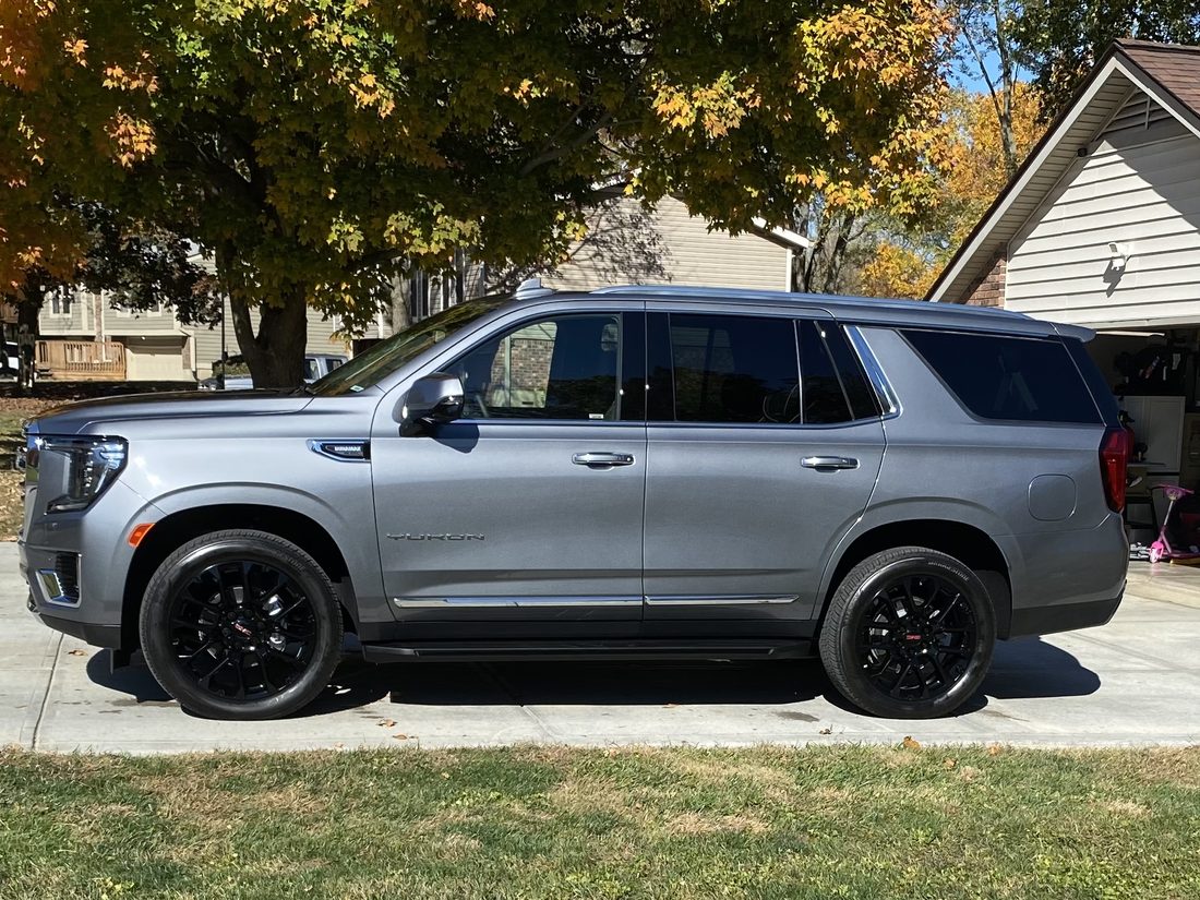 GMC Yukon — full side tint